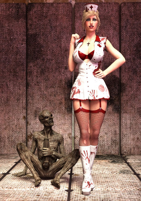 Nurse Julia vs Zombie- TaiDoro – 3D XXX Porn Comics